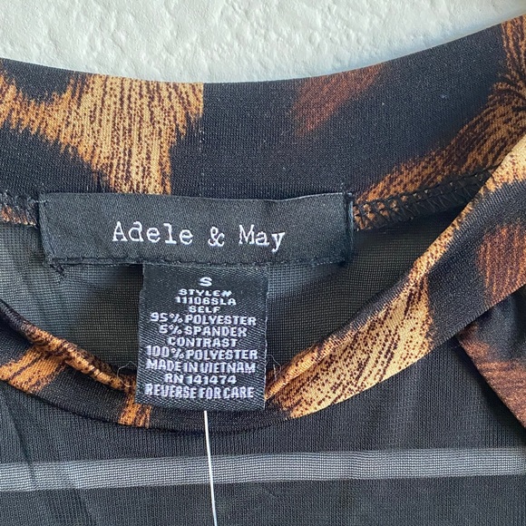 Adele and May Leopard Print Tank Top - Picture 2 of 9